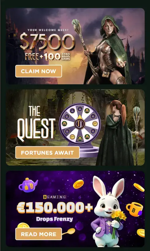 Promo campaigns at JackpotJill Casino